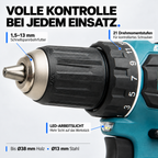 DLX2289TJ Kombipack 18 V, 2 × 5,0 Ah Li-Ion